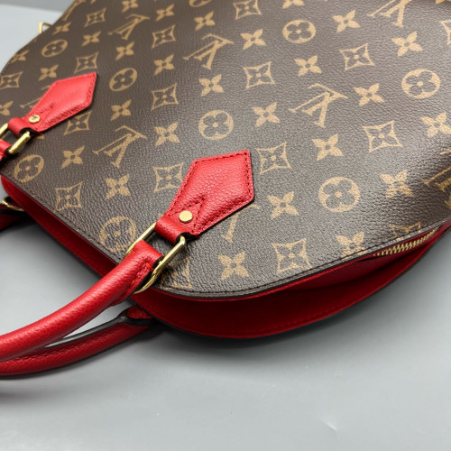 Louis Vuitton Alma BNB Monogram Brown Red