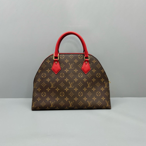Louis Vuitton Alma BNB Monogram Brown Red