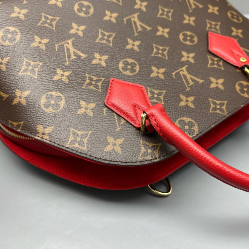Louis Vuitton Alma BNB Monogram Brown Red