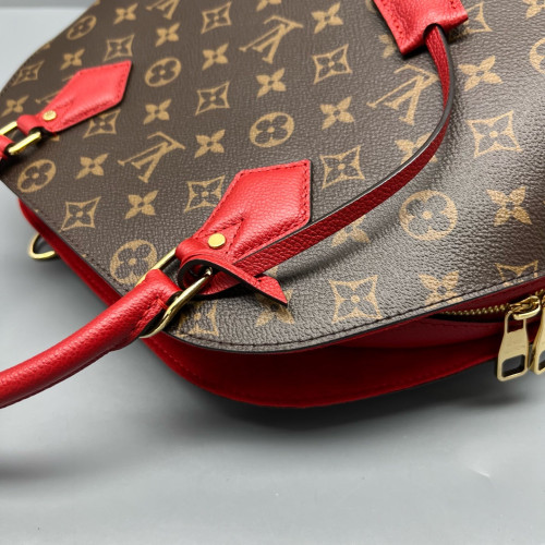 Louis Vuitton Alma BNB Monogram Brown Red