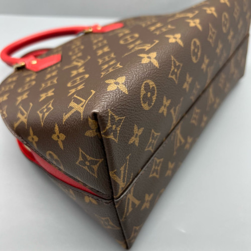 Louis Vuitton Alma BNB Monogram Brown Red