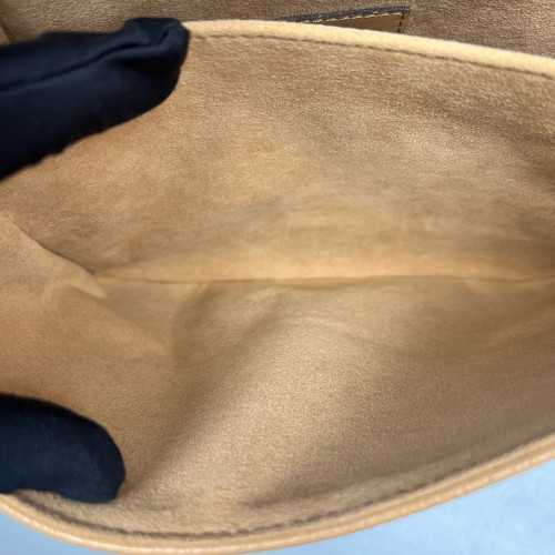 Louis Vuitton Pochette Metis Monogram Empreinte Giant Natural Tan