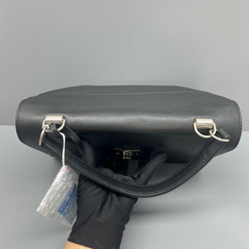 Louis Vuitton Lockme II Top Handle Calfskin Black
