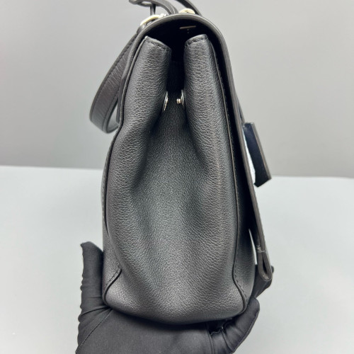 Louis Vuitton Lockme II Top Handle Calfskin Black