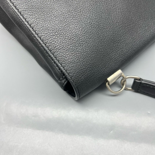 Louis Vuitton Lockme II Top Handle Calfskin Black