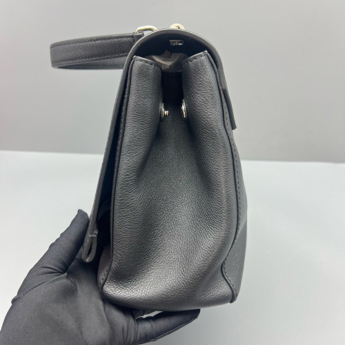 Louis Vuitton Lockme II Top Handle Calfskin Black