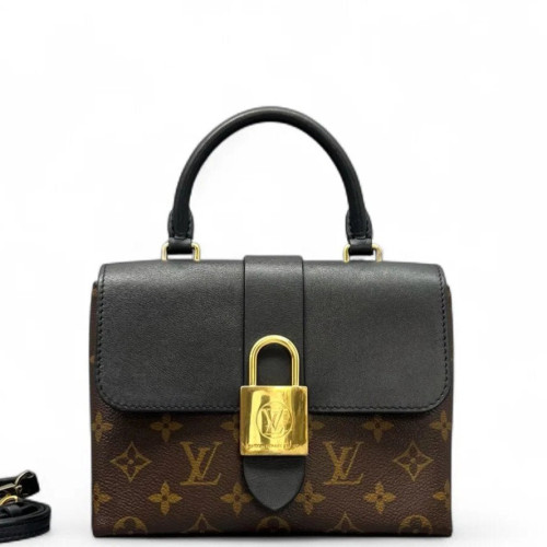 Louis Vuitton Locky BB Monogram Black Brown Louis Vuitton Locky BB Monogram Black Brown