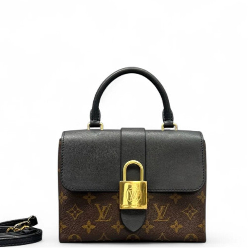 Louis Vuitton Locky BB Monogram Black Brown Louis Vuitton Locky BB Monogram Black Brown