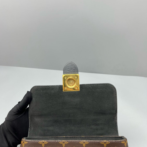 Louis Vuitton Locky BB Monogram Black Brown Louis Vuitton Locky BB Monogram Black Brown
