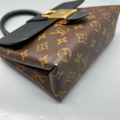 Louis Vuitton Locky BB Monogram Black Brown Louis Vuitton Locky BB Monogram Black Brown