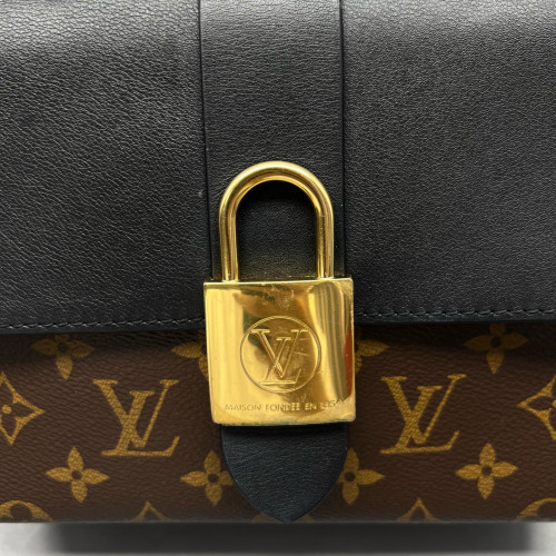 Louis Vuitton Locky BB Monogram Black Brown Louis Vuitton Locky BB Monogram Black Brown