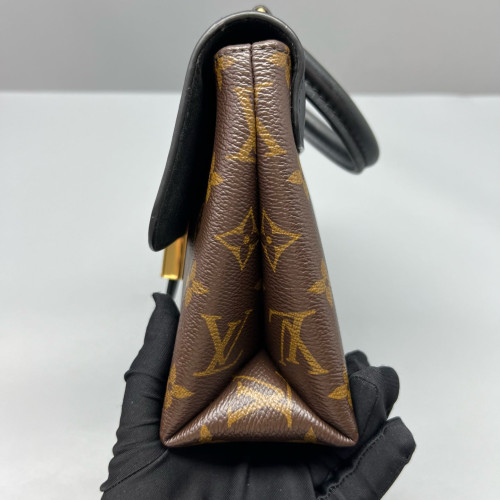 Louis Vuitton Locky BB Monogram Black Brown Louis Vuitton Locky BB Monogram Black Brown