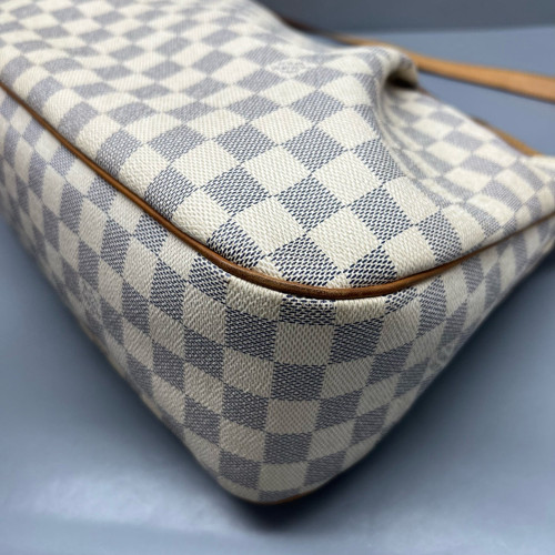 Louis Vuitton Siracusa MM Damier Azur White Grey