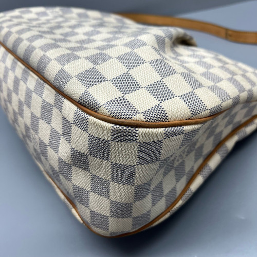 Louis Vuitton Siracusa MM Damier Azur White Grey