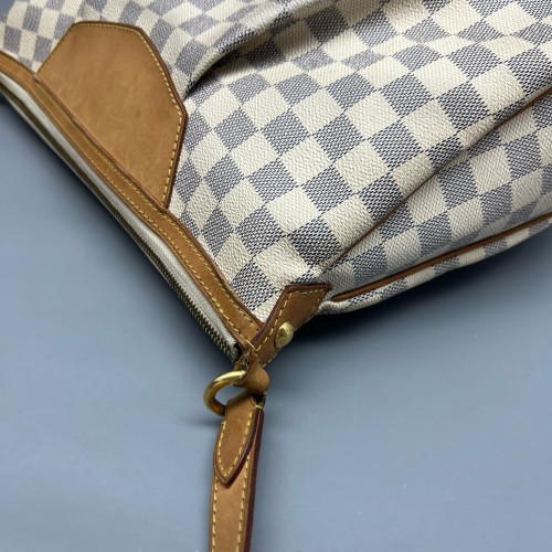 Louis Vuitton Siracusa MM Damier Azur White Grey