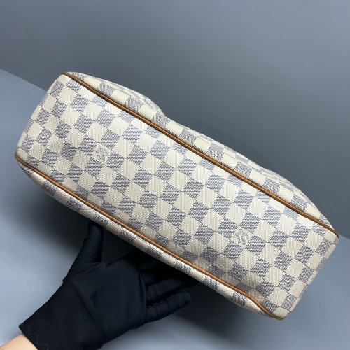 Louis Vuitton Siracusa MM Damier Azur White Grey