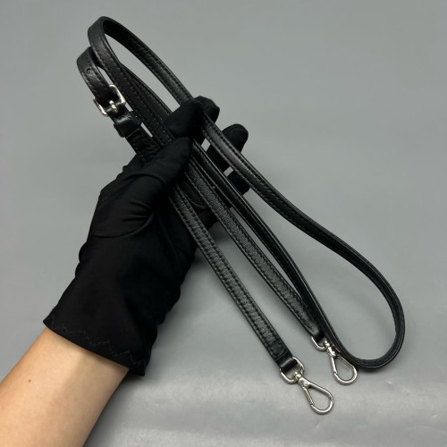 Miu Miu Bucket Crumpled Lambskin Black