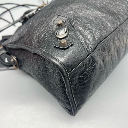Balenciaga Medium City Arena Lambskin Black