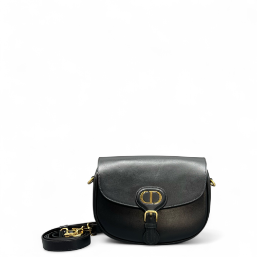 Dior Small Bobby Flap Smooth Calfskin Black