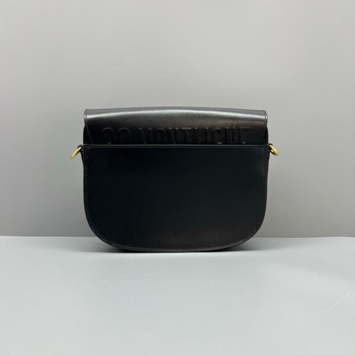 Dior Small Bobby Flap Smooth Calfskin Black