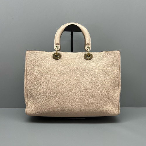 Dior Large Diorissimo Tote Grained Calfskin Nude Pink Dior Large Diorissimo Tote Grained Calfskin Nude Pink