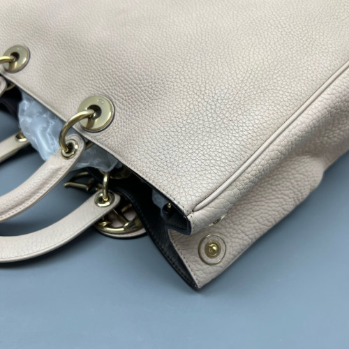 Dior Large Diorissimo Tote Grained Calfskin Nude Pink Dior Large Diorissimo Tote Grained Calfskin Nude Pink