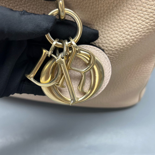 Dior Large Diorissimo Tote Grained Calfskin Nude Pink Dior Large Diorissimo Tote Grained Calfskin Nude Pink