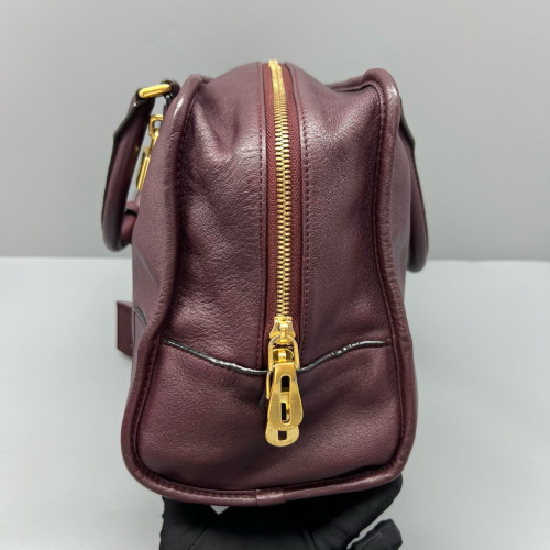 Loewe Amazona 36 Calfskin Burgundy