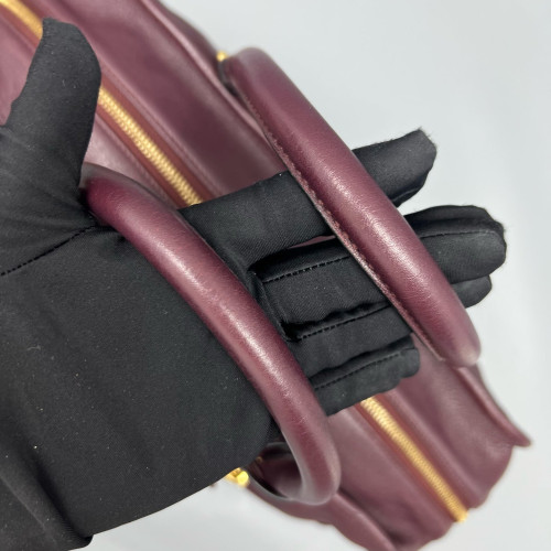 Loewe Amazona 36 Calfskin Burgundy