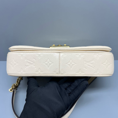 Louis Vuitton Marceau Monogram Empreinte White
