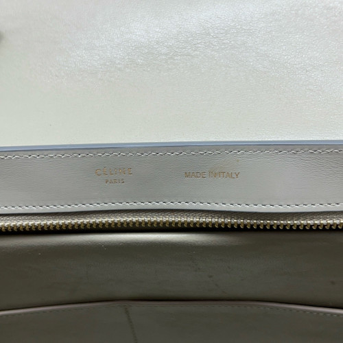 Celine Small Trapeze Calfskin Black Beige Celine Small Trapeze Calfskin Black Beige