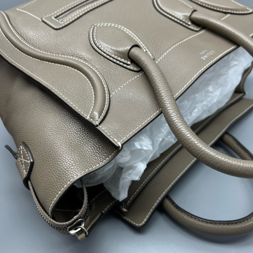 Celine Mini Luggage Calfskin Grey