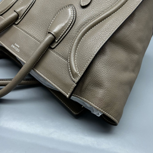 Celine Mini Luggage Calfskin Grey