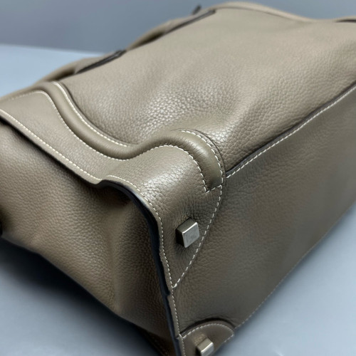 Celine Mini Luggage Calfskin Grey