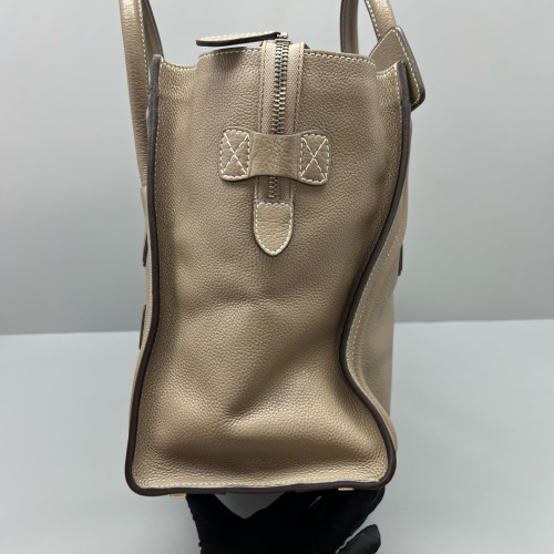 Celine Mini Luggage Calfskin Grey