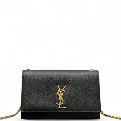 Yves Saint Laurent Medium Classic Kate Caviar Black