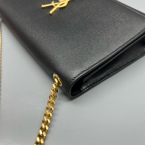 Yves Saint Laurent Medium Classic Kate Caviar Black