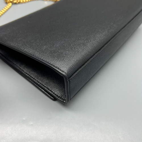 Yves Saint Laurent Medium Classic Kate Caviar Black