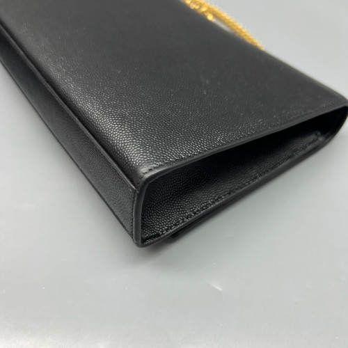 Yves Saint Laurent Medium Classic Kate Caviar Black