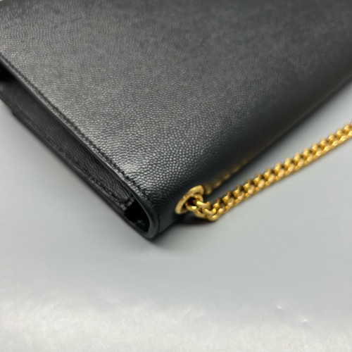 Yves Saint Laurent Medium Classic Kate Caviar Black