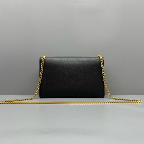 Yves Saint Laurent Medium Classic Kate Caviar Black
