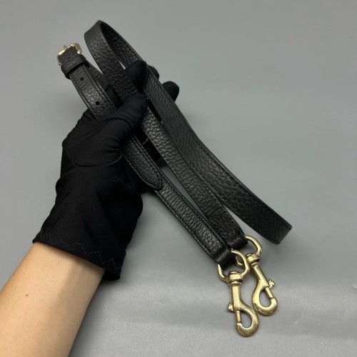 Gucci Top Handle Charms Dome Dollar Calfskin Black