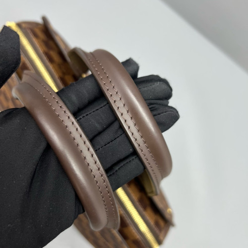 Louis Vuitton Kensington Bowling Bag Damier Ebene Brown