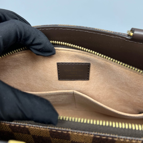 Louis Vuitton Kensington Bowling Bag Damier Ebene Brown