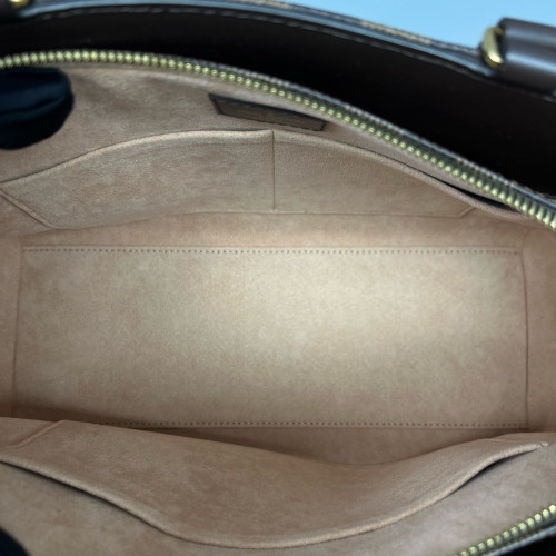 Louis Vuitton Kensington Bowling Bag Damier Ebene Brown