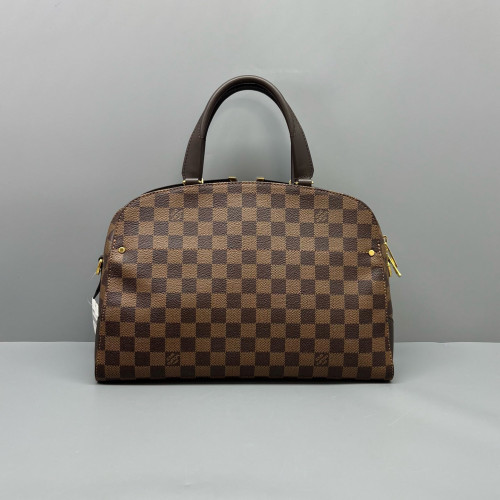 Louis Vuitton Kensington Bowling Bag Damier Ebene Brown