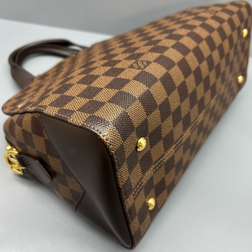 Louis Vuitton Kensington Bowling Bag Damier Ebene Brown