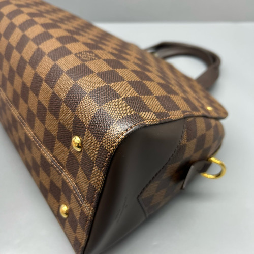 Louis Vuitton Kensington Bowling Bag Damier Ebene Brown