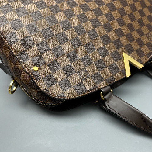 Louis Vuitton Kensington Bowling Bag Damier Ebene Brown