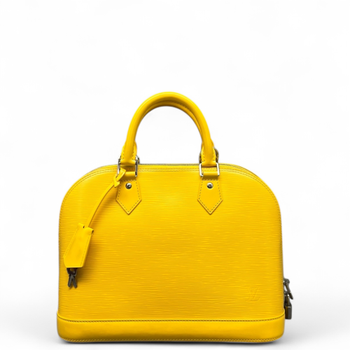 Louis Vuitton Alma PM Epi Yellow